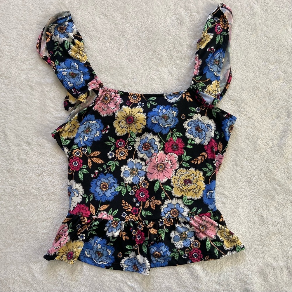Eclair Tie-back Tank Top Size S